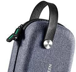 UGREEN Journey Case Tech Gadget Digital Organizer Cable Pouch Small Laborious Case Storage Carry Bag Transportable for Laborious Drive, Charger Cable, USB Wire, Telephone, Energy Adapter, Earphone, SD Card, Gray 413JlijnyjL. AC