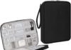 Skycase Digital Organizer,Giant Cable Organizer Journey Bag ,Multi function Electronics Equipment Circumstances for iPad Mini Collection,Cables, Chargers, USB,Earphones,Moveable Laborious Drives, Energy Banks,Black 417cnWa 40L. AC