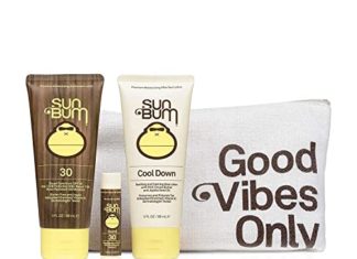 Solar Bum Premium Day Tripper | Journey-Sized Solar Care Pack with Moisturizing Sunscreen Lotion, Sunscreen Lip Balm and Hydrating Cool Down Lotion | Reef Pleasant Broad Spectrum UVA/UVB Safety, Fundamental 41DV26BWMGL