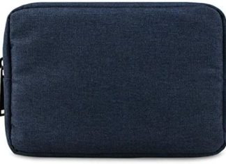 Digital Equipment Bag,Digital Gadget Organizer Case,Nylon Journey Gear Storage Carrying Sleeve Pouch for Cable,USB,Earphones,Moveable Arduous Drives,Energy Banks,Navy 41FEKCDbhDL. AC