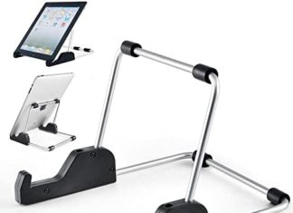 Kinizuxi Pill Stand Adjustable, Aluminum Alloy Non-Slip Pill Holder for Desk Match for Tablets, ipad Samsung and Kindle Fireplace, Show Stand Image Body Stand for Photograph 41UtwOyP2oL. AC