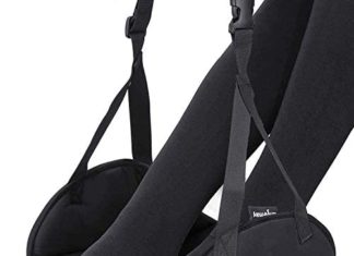 Upgraded Airplane Footrest – Thickened Tremendous-Measurement Foot Hammock with Premium Reminiscence Foam Cut back Swelling and Ache – Airplane Journey Equipment – Journey Foot Relaxation Make Your Lengthy Journey Extra Snug 41bueDppWGL. AC