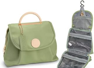 CHANDELLI Make-up Journey Bag & Make-up Organizer Bag Are Nice Make-up Baggage for Girls & The Good Make Up Bag, Journey Bag for Journey Dimension Toiletries, Journey Equipment, Items For Girls Birthday Distinctive 41ozjySI9LL. AC