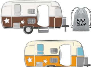 Haigoo Magnetic Rv Bottle Opener with Cap Cather, Distinctive RV Present Set,Magnets Sticker to Fridge for Simple Storage,Excellent Tenting Equipment Beer Present Concepts for Camper Lover,Cool Rv Devices 41vIcJqaPL. AC