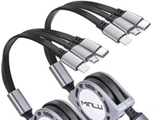 Multi Charging Cable 3A MINLU 2Pack 4ft 3 in 1 Retractable USB Cable Quick Charger Twine with IP/Kind C/Micro USB Port for Telephone 13 12 11 Xs Xr X 8 7 6 5/Tablets/Samsung Galaxy/Huawei/Sony/LG/HTC/Ps4 5 41wXPeeDIfL. AC