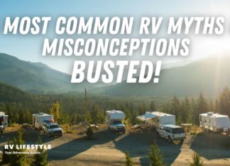 5 Most Widespread RV Myths & Misconceptions BUSTED! 5 Most Common RV Myths Misconceptions BUSTED social