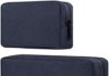 Journey Electronics Cable Organizer Bag Equipment Bag,Canvas Waterproof Common Electronics/Equipment Multifunction Carrying Case Devices Bag Pouch 2 Items,Navy Blue(Small+Huge) 51C5vmSQdUL. AC