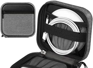 FINPAC Charger Case for MacBook, Small Digital Organizer Bag for MacBook Energy Adapter, Transportable Pouch Journey Storage for Laptop computer Equipment, Magic Mouse, USB Drives, GoPro, Devices, Tech Gear 51vSmEb MTL. AC