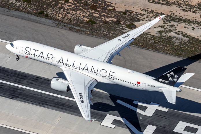 Air China Star Alliance Livery Airbus A350 941 B 308M 4 scaled