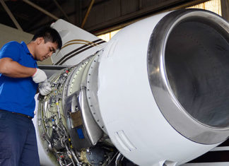 Plane upkeep trade sees new airports driving progress aircraft maintenance worker