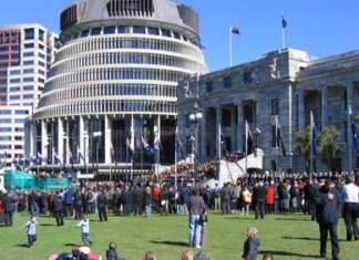 Economic system grows as tourism and exports rebound an event in parliament grounds