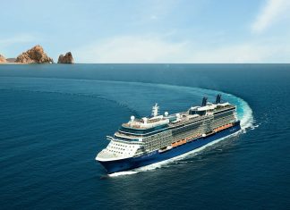One other main cruise line is out with an early Black Friday deal that brings massive financial savings Celebrity Cruises Stock Celebrity Solstice Exterior Celebrity Cruises