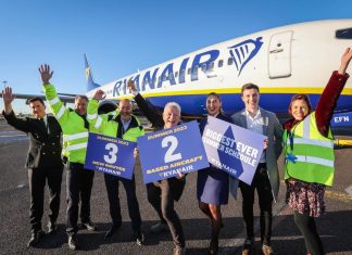 Ryanair publicizes enlargement at Bournemouth Airport with three new summer season locations