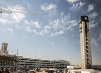 Why are official climate reviews taken at SA Worldwide Airport?