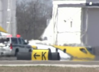 Floor cease issued at Pastime Airport after small jet slides off runway, officers say