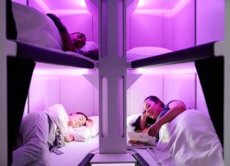 Air New Zealand Unveils the First Bunk Beds on an Airline