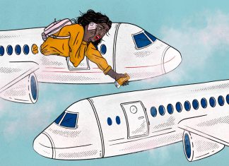 Can an airline bump me if I am working late?