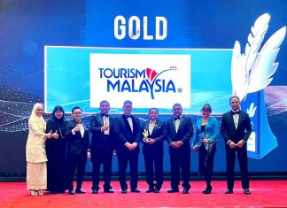 Tourism Malaysia achieves Gold at the Putra Aria Brand Awards 2023