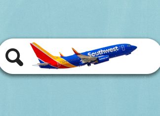 Southwest Airlines is now part of Google Flights