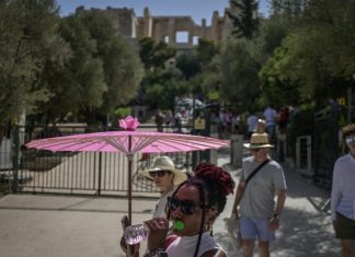 Athens’ tourism miracle getting warped in the heat